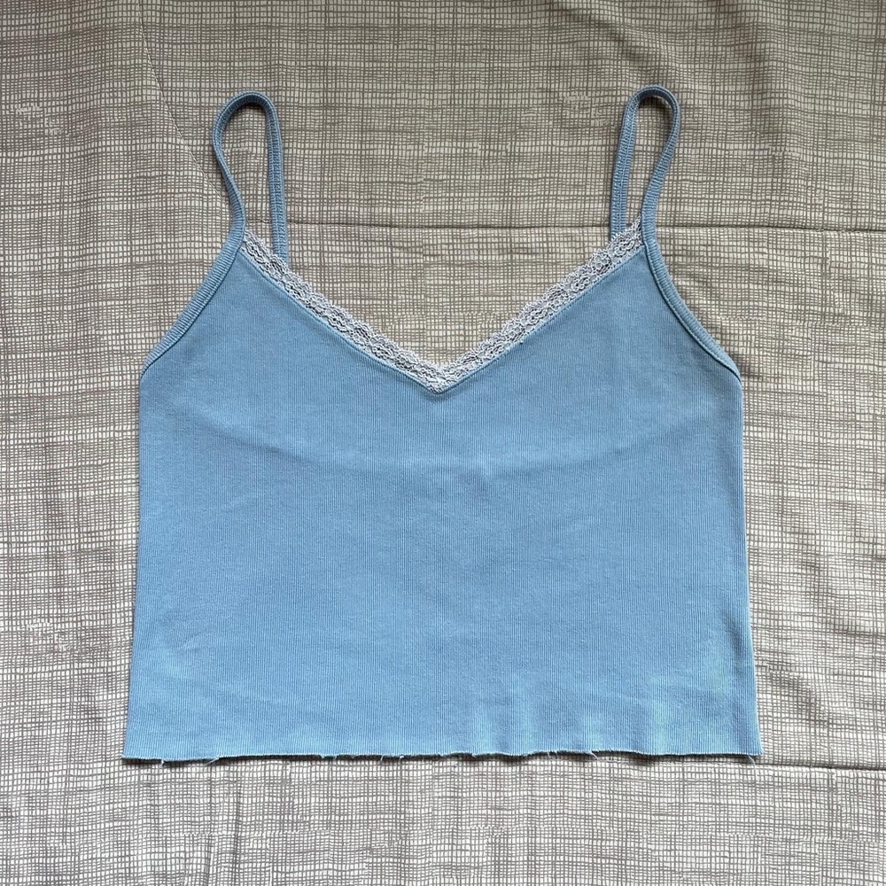 brandy melville nicolette lace tank